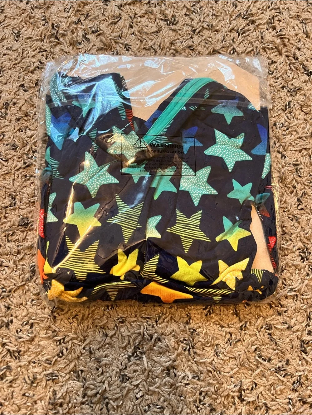 NWT Little Sleepies Shades of Stars Crescent Zippy
